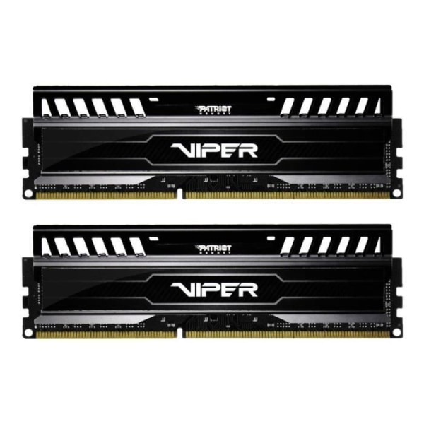 Patriot Extreme Performance Viper 3 Series Black Mamba Edition 8GB DDR3: 2 x 4GB 240 Pin DIMM 1600MHz - PC3-12800 CL9...