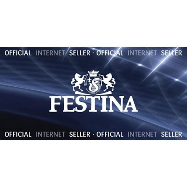 FESTINA - Festina F2020 - 1 fickur med kedjeur Herr Silver Ref 60341