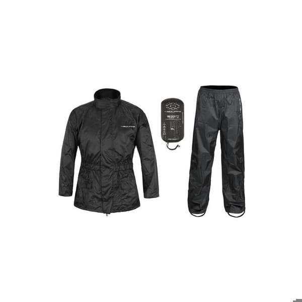 Motorcykel regnset 4Square Eco svart XXL