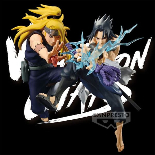 Vibrationsstjärnor - Naruto Shippuden - Deidara version 2 Flerfärgad