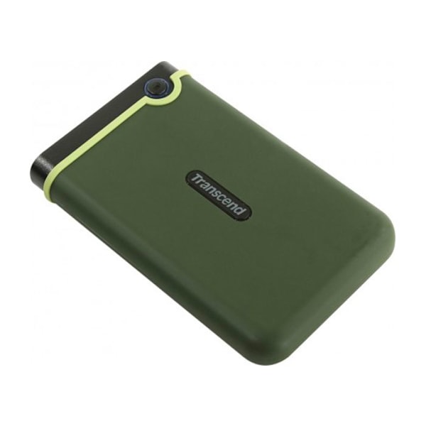 StoreJet 25M3 Slim extern hårddisk - 1 TB - 2,5" - USB 3.0 - militärgrön - TRANSCEND