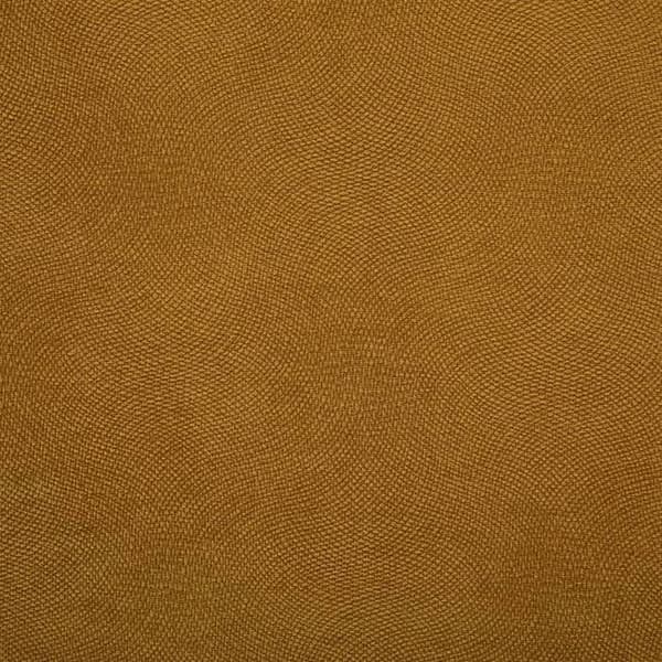 Fällbar puff "Lilou" i sammet 38x38cm ockergul Ockra