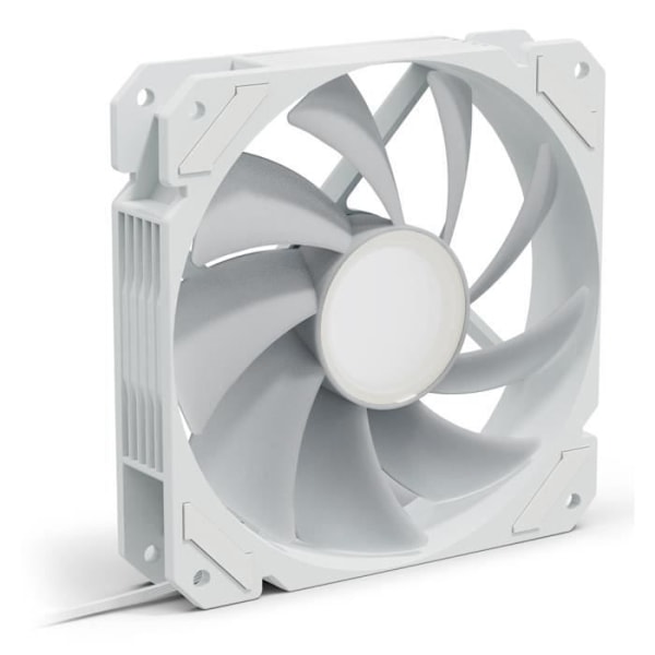 PC-fläkt - Sharkoon - 12 cm - RGB - PWM - Vit