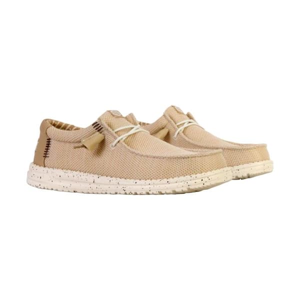 Hey Dude Wally Stretch Mesh – Båtskor herr beige beige 46