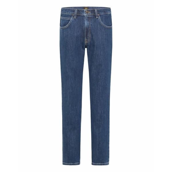 Lee Brooklyn Straight Jeans - denimblå blå jeans 38
