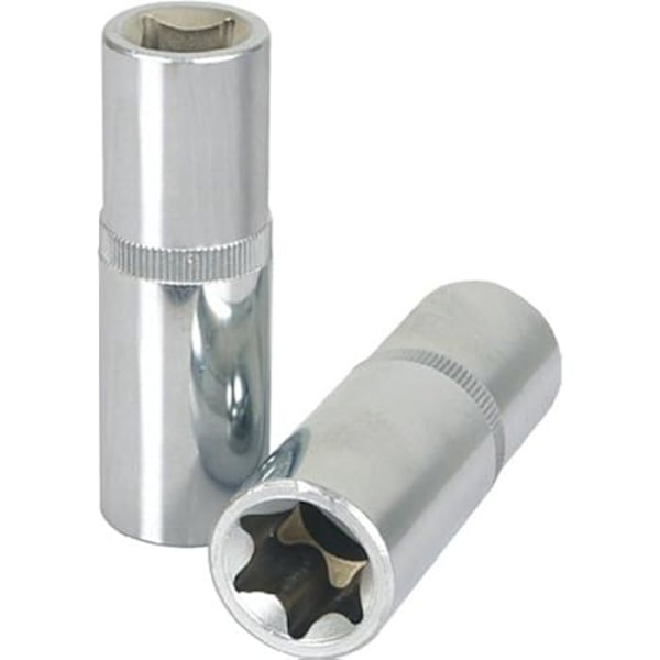 Douille Torx - KS TOOLS - 918.2405 - 1/4" - Kromat stål - Lång modell