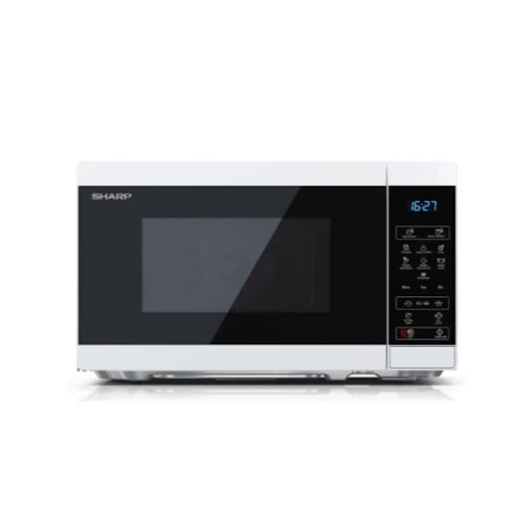 SHARP YC-MS02EW mikrovågsugn - Kapacitet 20 liter - Effekt 800 Watt - Vit färg