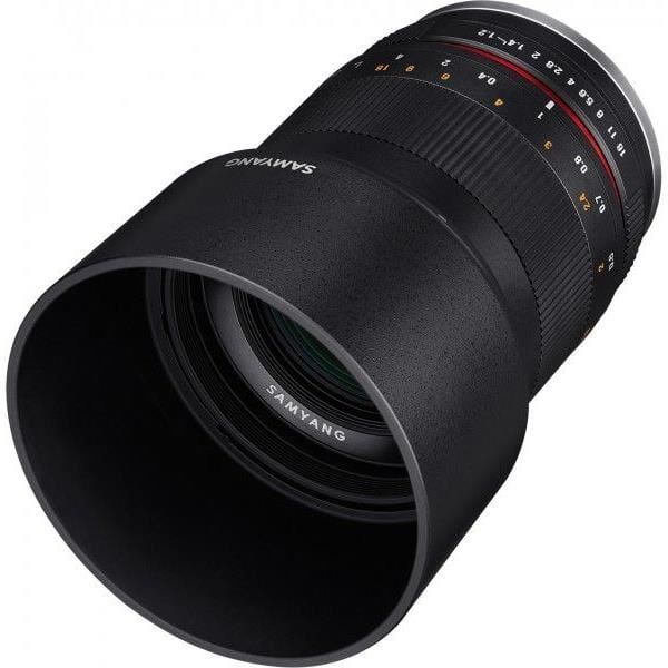 Samyang 50 mm F1.2 objektiv för Fuji X - F1.2 bländare - 9 membranblad Svart