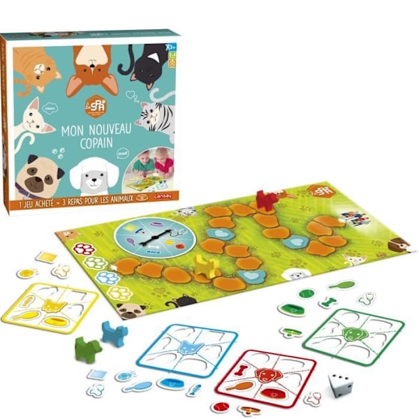 Lansay-spel - SPA - My New Buddy - Brädspel - Från 3 år Flerfärgad