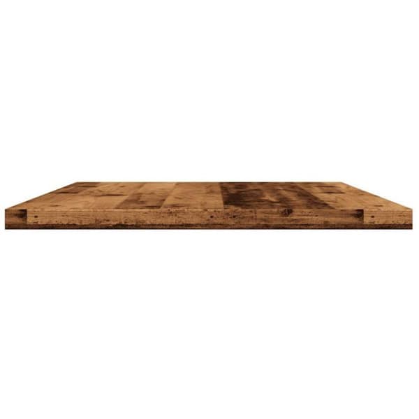 Bibliotekspaneler 4 st gammalt trä 40x30x1,5 cm