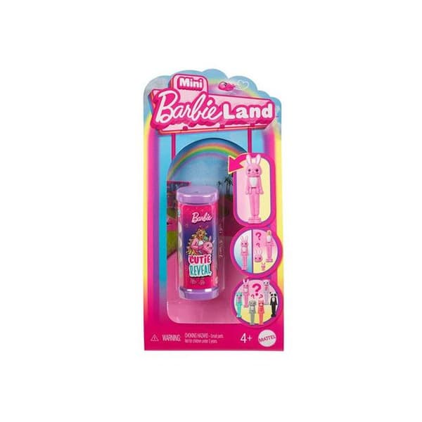 Barbie Mini Cutie Reveal Doll Random Model Flerfärgad
