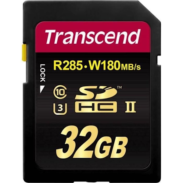 Flashminneskort - TRANSCEND - Premium 700S - 32 GB - v90 Video Speed Class - UHS-II - Klass 10