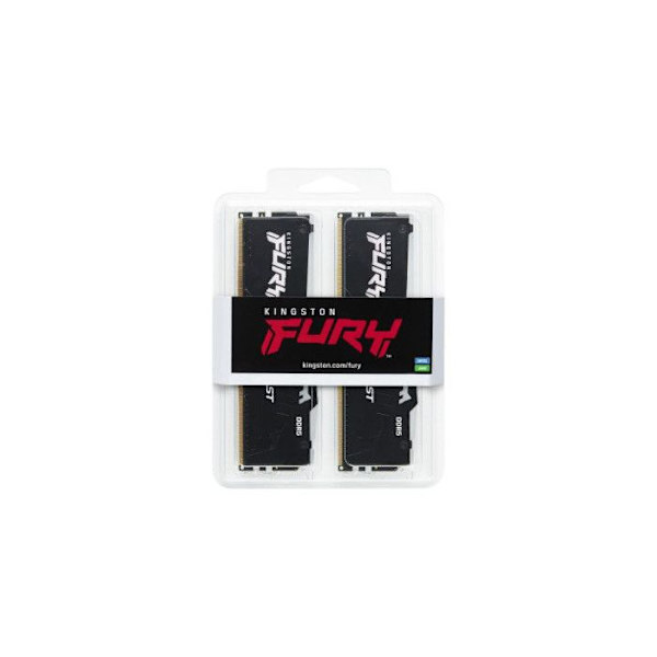 Minne KINGSTON 64GB DDR5 CL30 DIMM Kit med 2 FURY Beast RGB EXPO