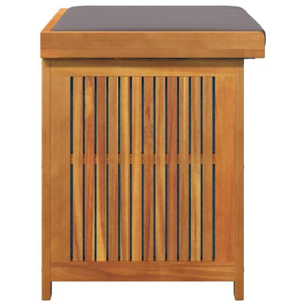 Utomhus kuddbox 60x50x61 cm i massiv akaciaträ