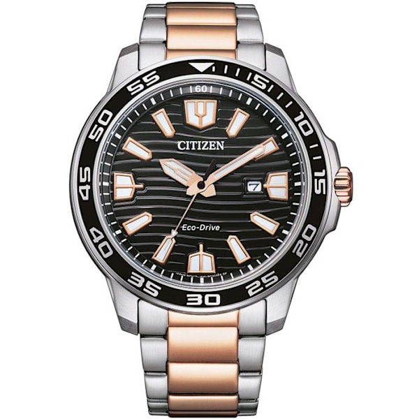 Klocka - Citizen - AW1524-84E - Eco-Drive - Rostfritt stål Multicolor - 10 bar Flerfärgad