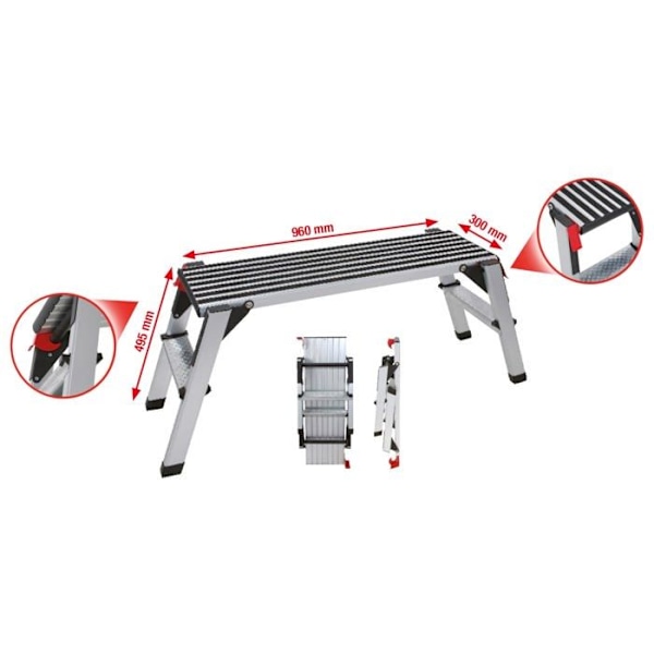 Aluminiumsteg KS TOOLS 800.0960
