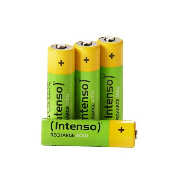 INTENSO ENERGY ECO SET MED 4 UPPLDDNINGSBARA NIMH-BATTERIER 2700 MAH HR6 AA 7