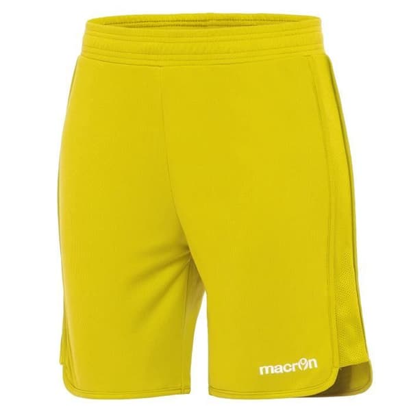 Macron Barium shorts för kvinnor gul/vit XL