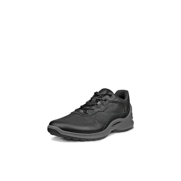 Premium läder sneakers Ecco Biom Energi svart 46