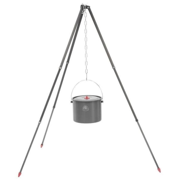 Robens teleskopisk aluminium - grill - grå/svart