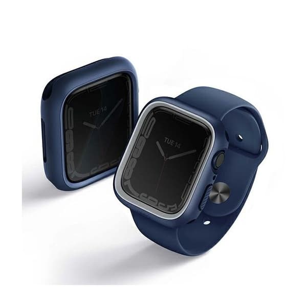 Skydd för Apple Watch - UNIQ - Moduo - Kompatibel med Series 4 - Blågrå - 0,059 kg Blågrå