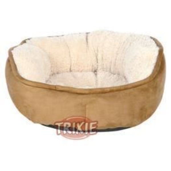 Rum - Othello - Brun/Beige - Syntetisk mocka - Avtagbar kudde - Inre brun/beige