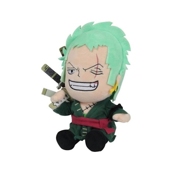 Plysch - Sakami Merchandise - One Piece - Rorona Zoro - 25 cm - Flerfärgad Flerfärgad