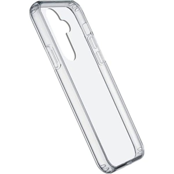 Hårt transparent fodral med gummikanter - CELLULARLINE - Galaxy A54 - Anti-chock skydd Transparent