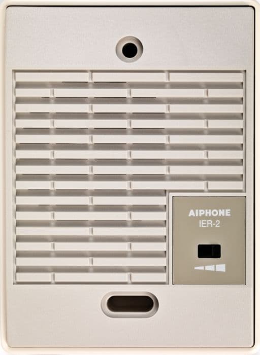Ringförlängning (avlägsen klocka) - AIPHONE - AIPHONE 110143 - Trådad - Hölje i ABS - Justerbar volym