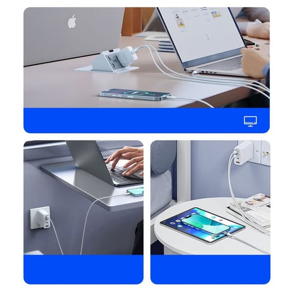 USB-C-kabel - ORICO - CDX - Power Delivery 60 W (PD 3.0) - 1 m - Flätad nylon