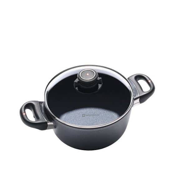 Holländsk ugn - Schweizisk diamantgryta - SD6820ic - Holländsk ugn med non-stick lock, aluminiumbeläggning, diameter 20 cm