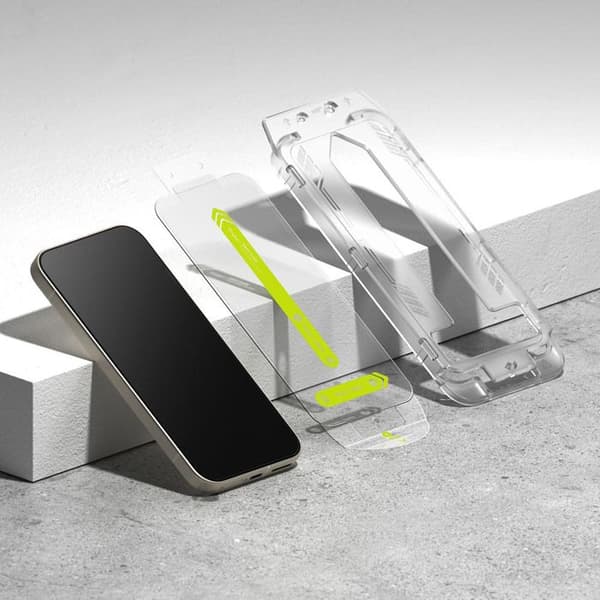 Härdat glas - RINGKE - Google Pixel 9a - Ringke Easy Slide - Paket med 2 - Transparent Transparent