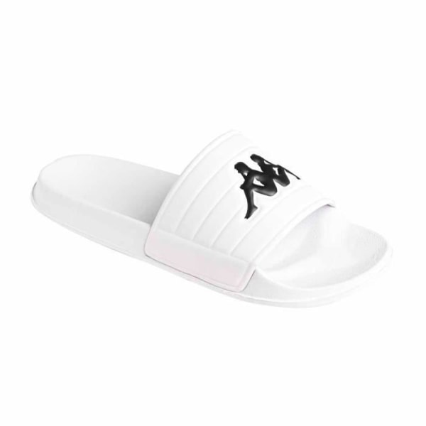 Nolesit Sportswear Slides för män - Vit, svart - EVA-sula - Utseende och komfort för din semester vit svart 46