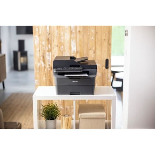 4-i-1 monokrom laser multifunktionsskrivare - BROTHER - MFC-L2800DW - Ethernet och Wifi