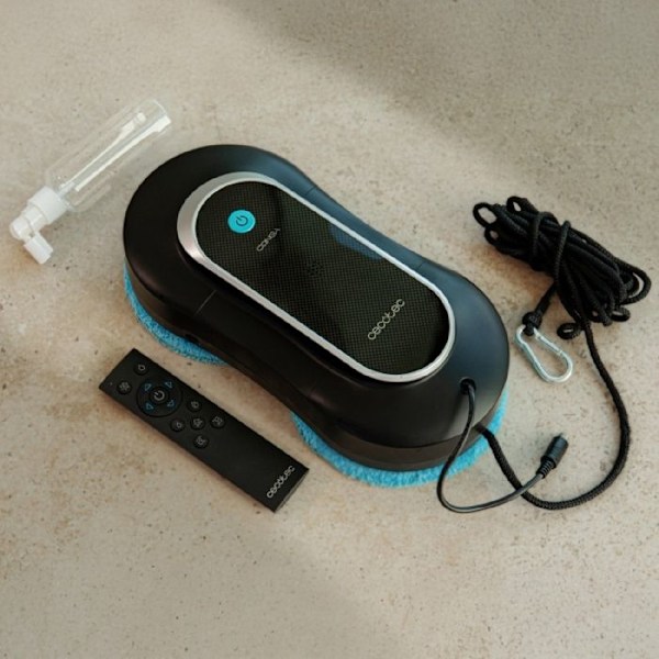 Robot fönsterputsare - Conga - Windroid 1090 - Dubbel spray - Ansluten - 8 rengöringslägen Ej angivet