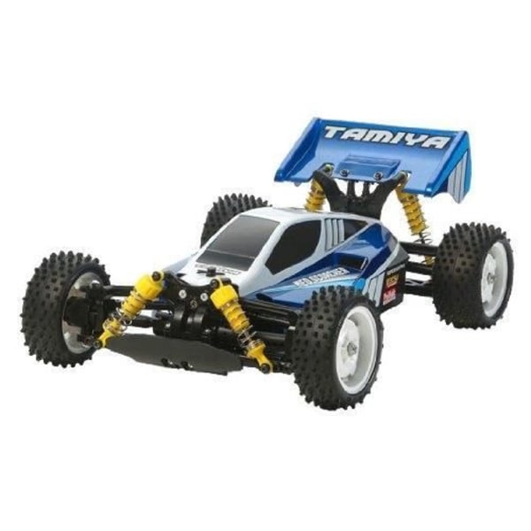 Radiostyrd bilsats TAMIYA NEO SCORCHER TT-02B - Vit - För barn från 14 månader