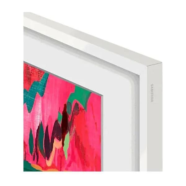 Dekorativ ram Samsung The Frame 85" Vit (modeller 2021–2025) – Magnetisk montering