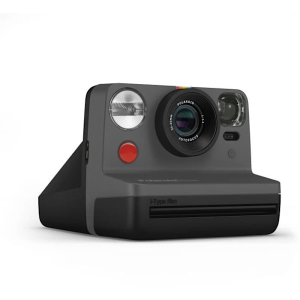Polaroid Now Instant Camera - Autofokus - Dubbel exponering - Självutlösare - Svart