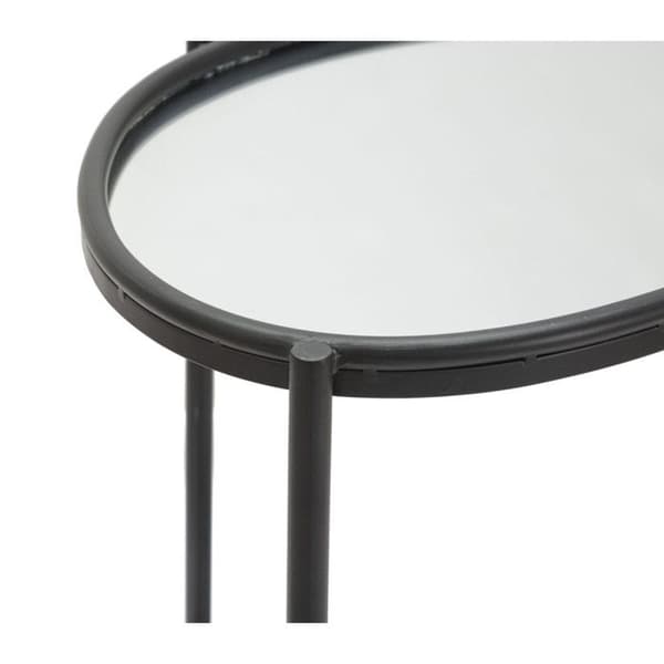 Sidobord Design "Maycos" 58cm Svart