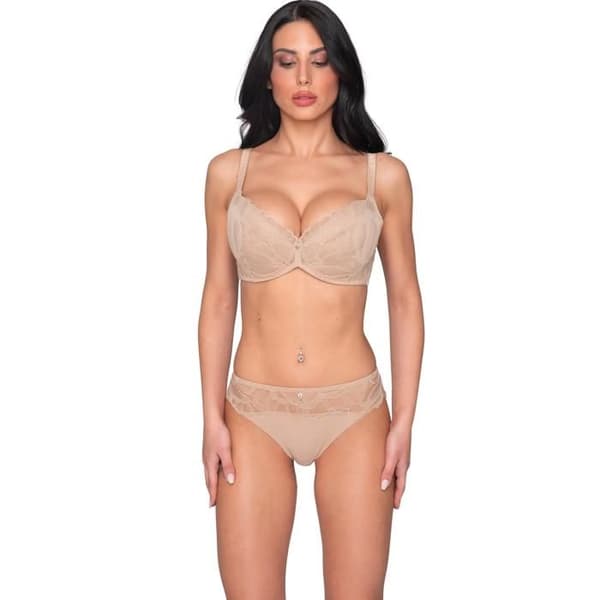 Balkongbehå förformad dam Luna Melody beige 90D