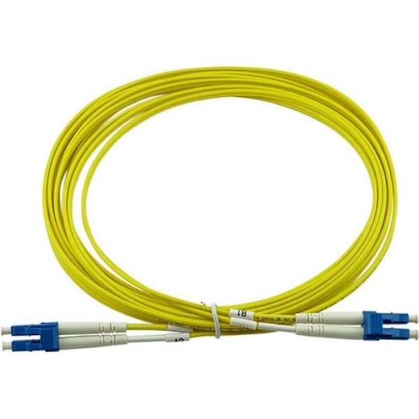 BlueOptics kompatibla Cisco CAB-SMF-LC-LC-3 Duplex LWL Patchkabel, LC-UPC/LC-UPC beige, 3 meter, Singlemode, E9/125µm