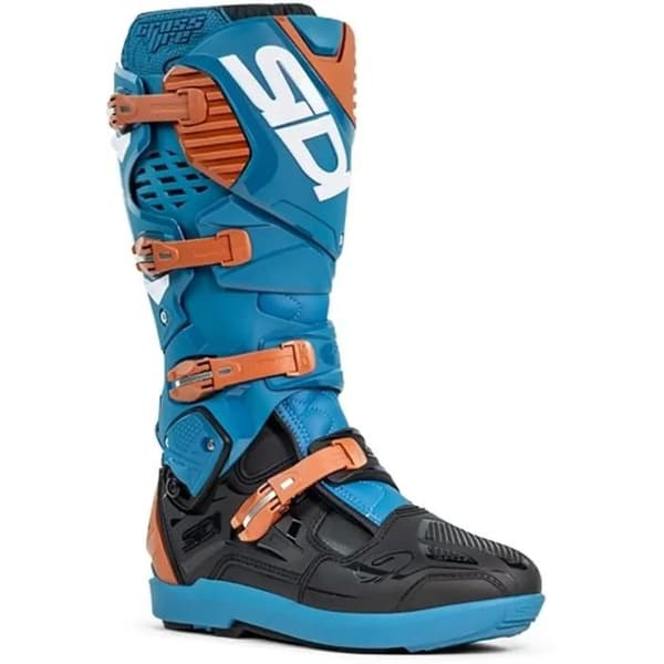 Sidi Crossfire 3 SRS motocross stövlar - blå/brons blå/brons 41