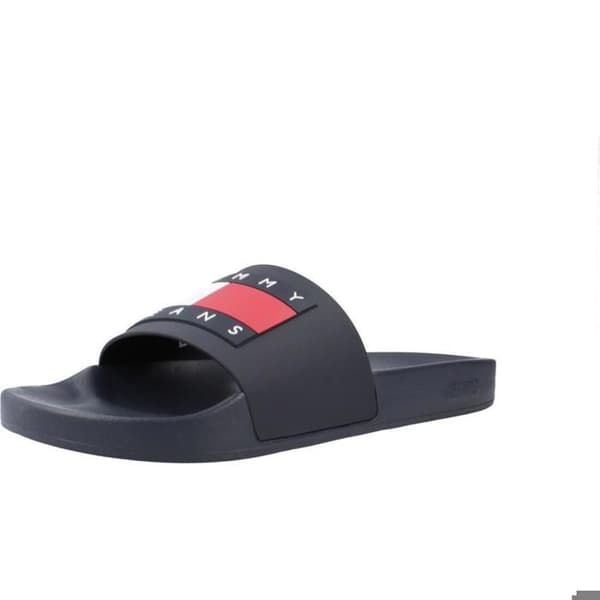 Tommy Jeans Sandal Modell Pool Slide Ess - Färg Blå Blå 46