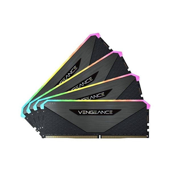 Corsair Vengeance RGB RT Quad Channel Kit 64 GB DDR4 3200 MHz CL16 - 4 PC4-25600 RAM-minnen