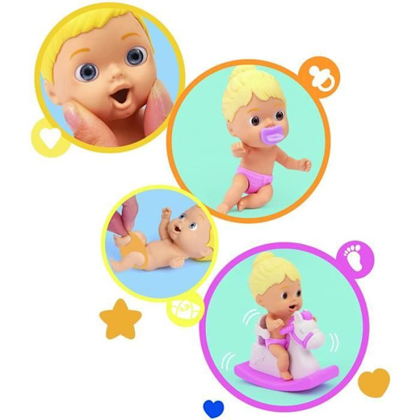 Cicciobello Amicicci - Gunghästset - Tjej eller pojke - 10,5 cm - 3 år - CHUSE