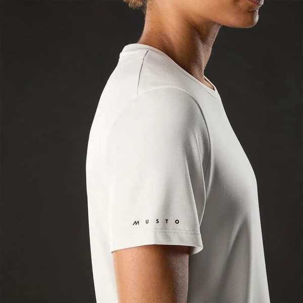 T-shirt dam Musto Evolution Sunblock platina S
