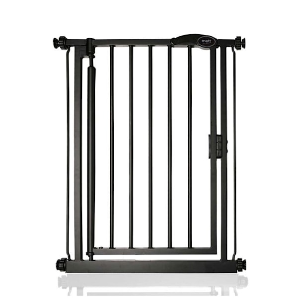Safetots Auto-Close Safety Gate Extra smal Matt Svart 61cm - 66,5cm Svart