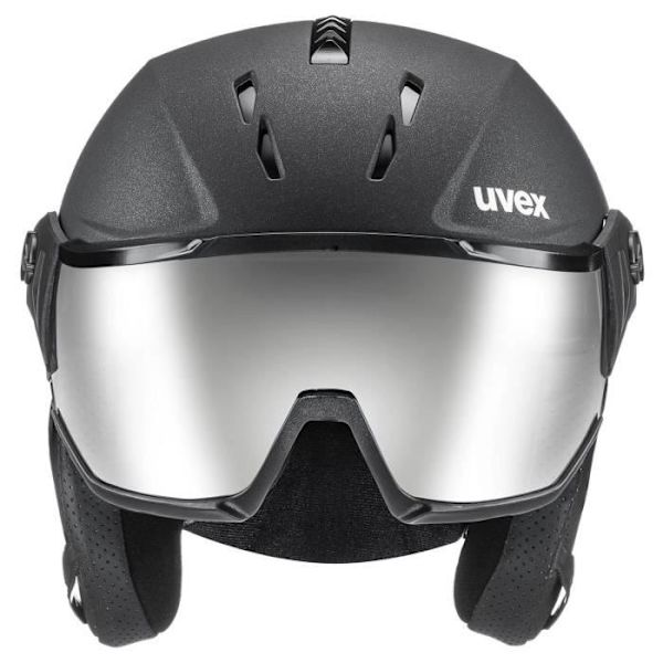 Skidmössa / Snö Uvex Instinct Visor Svart Matt Herr Svart