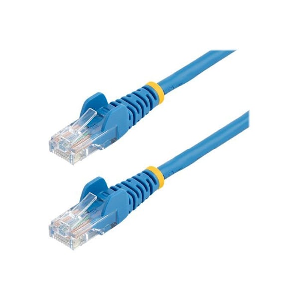 Nätverkskabel Cat5e UTP - STARTECH - 5 m - RJ45 Hane/Hane - Blå - Hållbar PVC