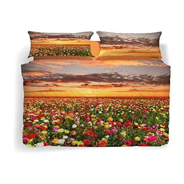Påslakanset - Caleffi påslakan och örngott - 19805 - Flower Fields